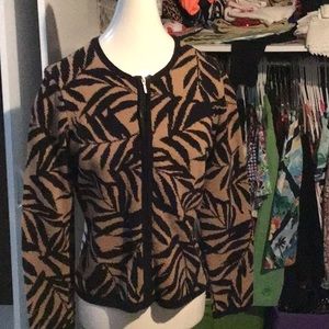 Very pretty sweater not real heavy